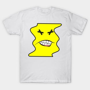 crazy drunk emoticon T-Shirt